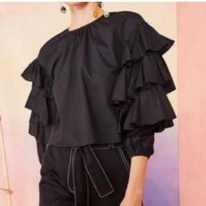 Ulla Johnson Tulia Blouse Sz 4